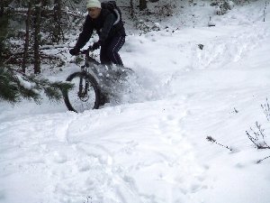 А вот так мы спускались!!!