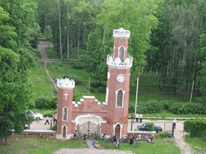 велостоянка с крыши