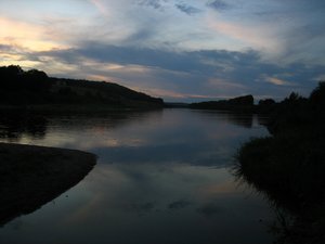 У Дона на закате в р-не Донгора