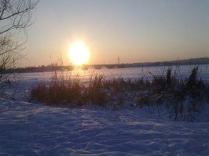 Солнце на мосту