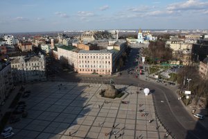 Вид с колокольни.