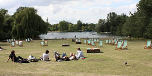 Regent Park -- самый красивый из парков Лондона