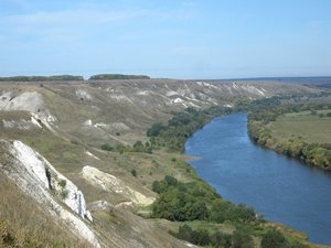 Меловые горы в Сторожевом