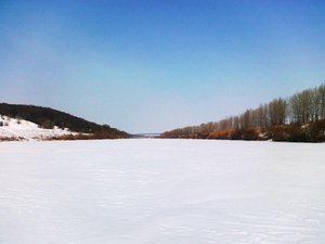 Дон. Вид с середины реки.