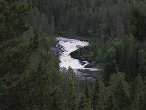 Водопад Куми со смотровой площадки