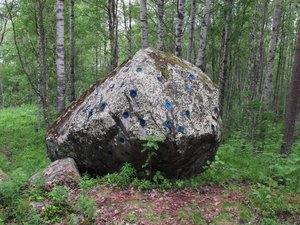 Камень Ваассилы - памятник рунопевцам Северной Карелии