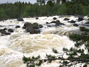 водопад (порог) Кивикоски, II ступень