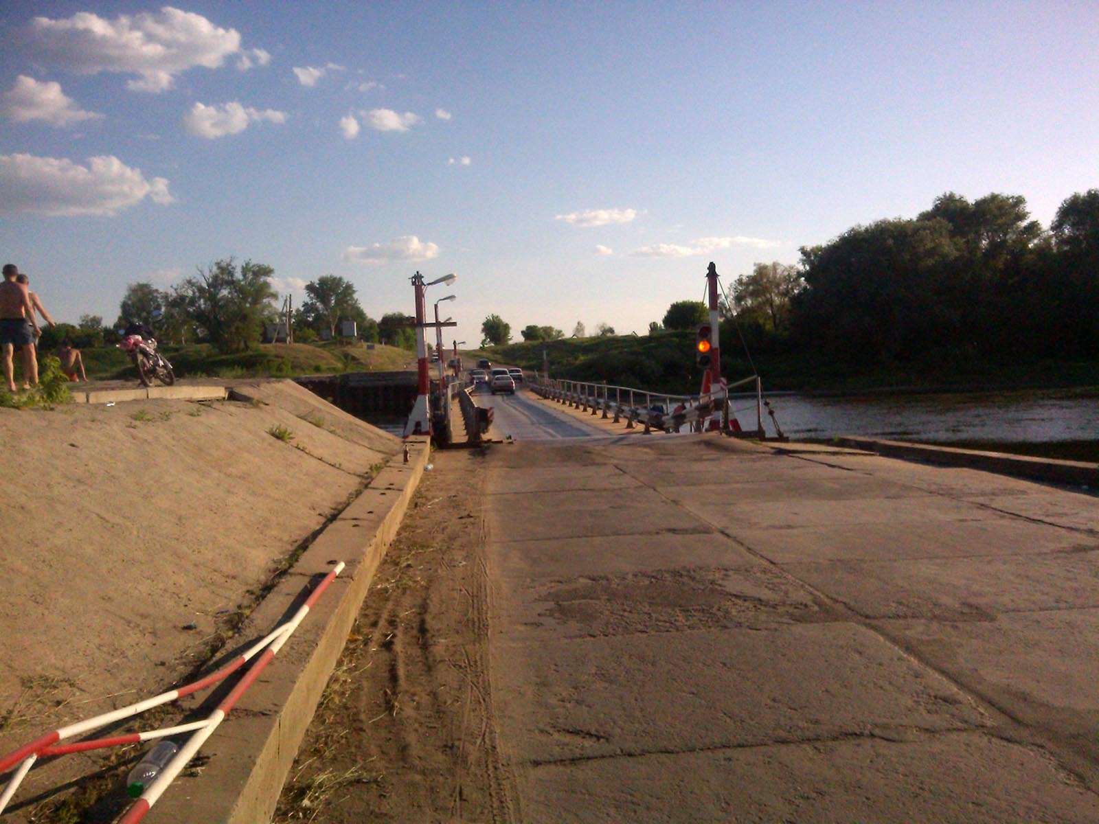 Понтонный мост через Дон
