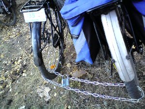 Вот так надо велы приСТЕГАТЬ и сдругой стороны, шоб с сосной увели :)