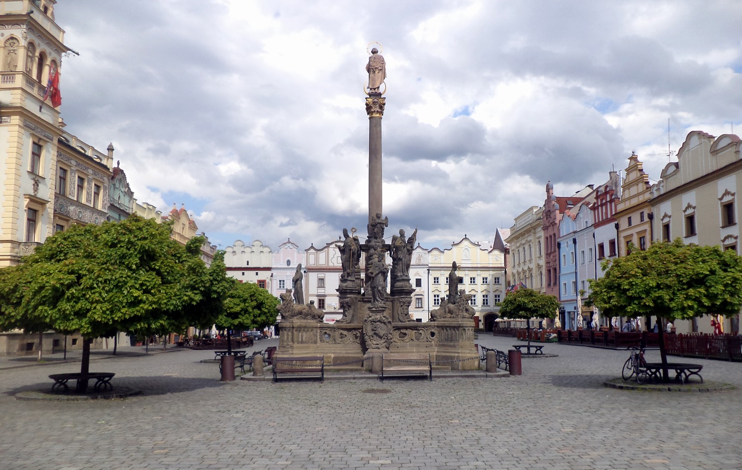 Пардубице центральная площадь