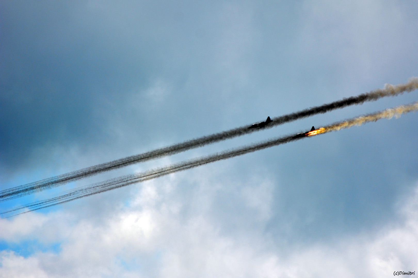 Пара СУ-25 в деле