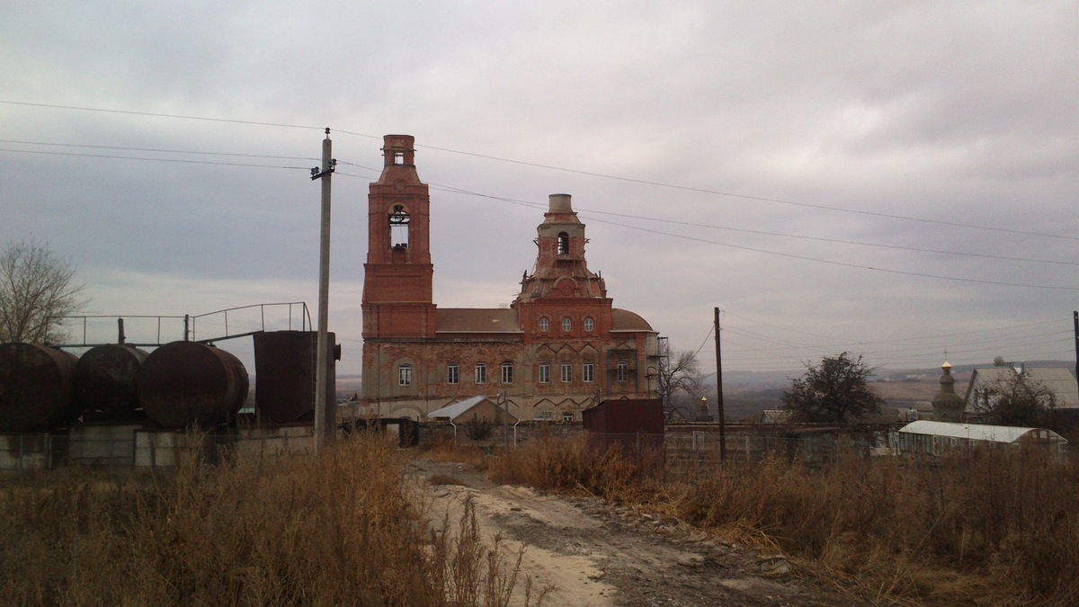 Богоявленовка, восстанавливаемый храм