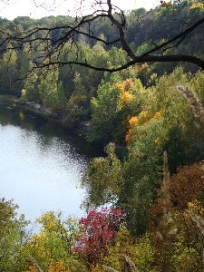 Белая гора. Осень началась