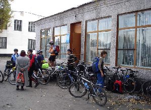Начало лекции. Бабулька разогревается.