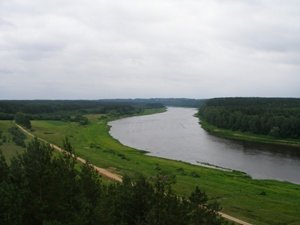 Вот эта жёлтенькая внизу и есть эта дорога