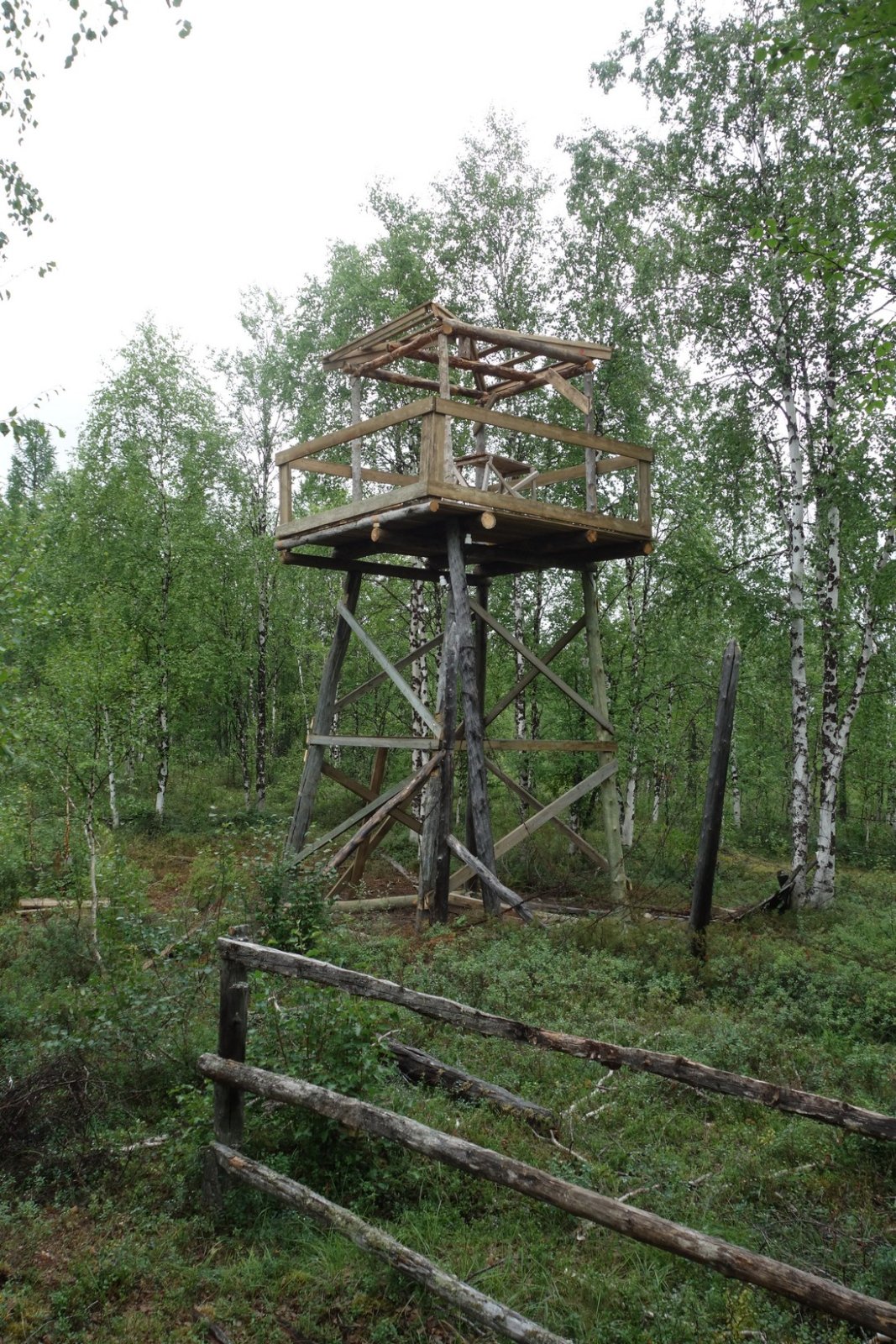 Восстановленная вышка