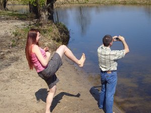Вот так было весело)))<br />На Маяке