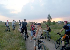 Впереди - стена дождя...