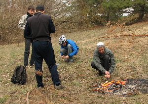 Они там уже вовсю...