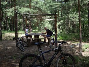 с сестрой в окрестностях Борисоглебска