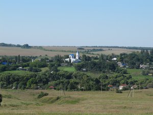 Вид на с. Нов. Ольшанка