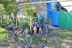 А вот и Ирина на фото)едем в Давыдовку