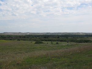 Левый берег Девицы, на который мы не попали