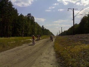 Пилим об ж/д в сторону графского