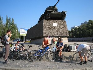 началась покатушка как обычно с ремонта