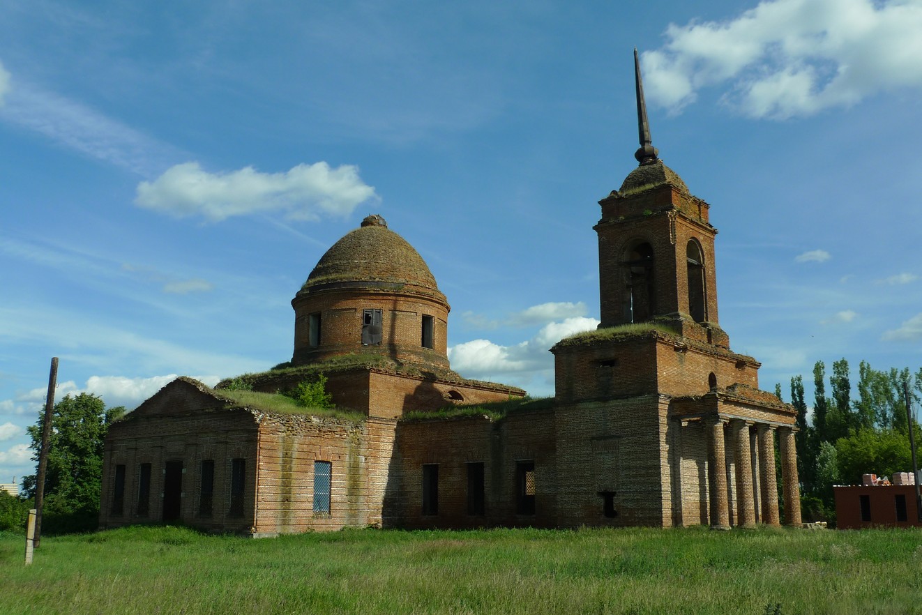 Огромная церковь в Верхней Колыбельке