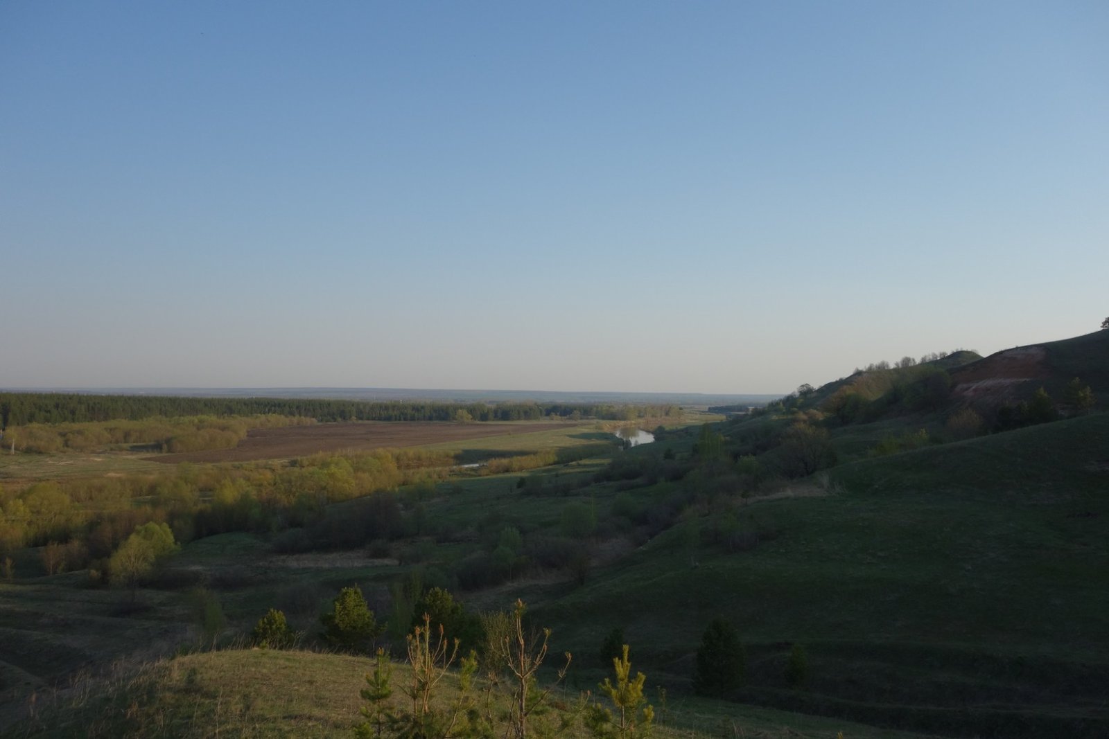 Вид на Свиягу на рассвете